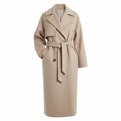 Płaszcz Trencz Z Długim Rękawem - Praktyczny I Trwały