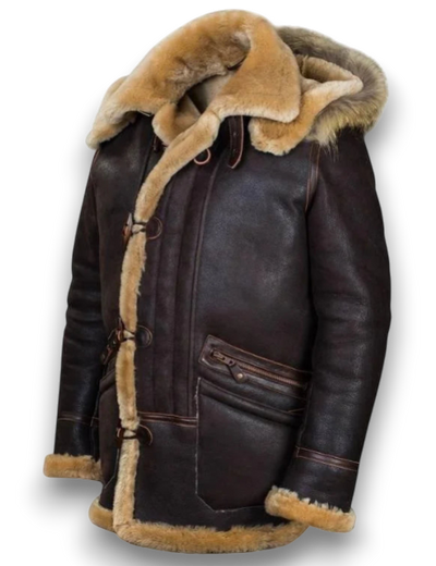 Zimowy Płaszcz z Kapturem – Styl Casual, Luźny Krój