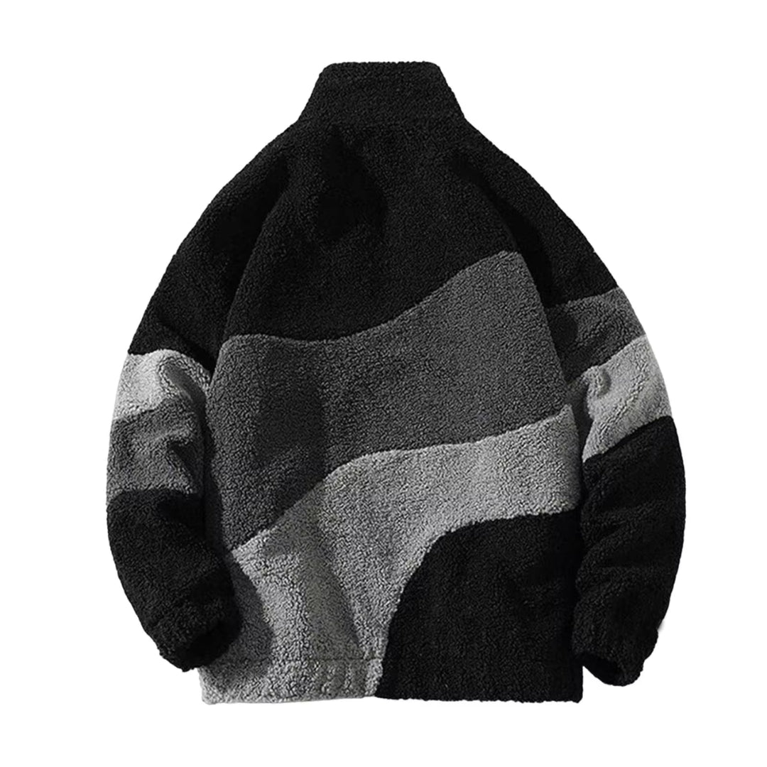 Vintage Kurtka Z Okrągłym Dekoltem | Uniwersalny Design