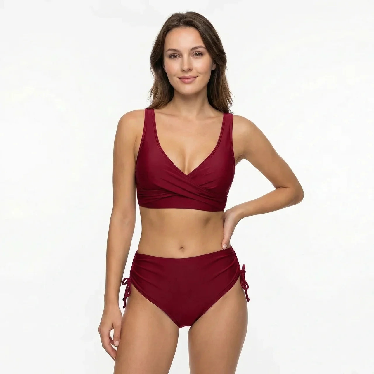Bikini Damskie Z Wysokim Stanem