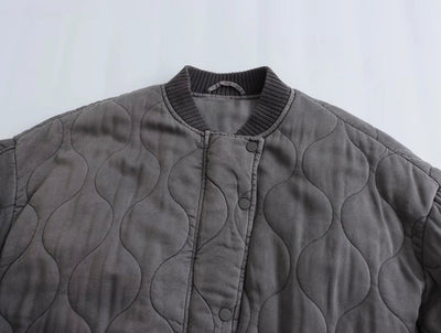 Zimowy Płaszcz w Luźnym Kroju - Styl Codzienny