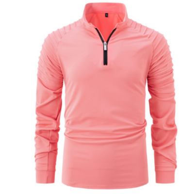 Sweter z Długim Rękawem i Półzamkiem – Przytulny Pulower