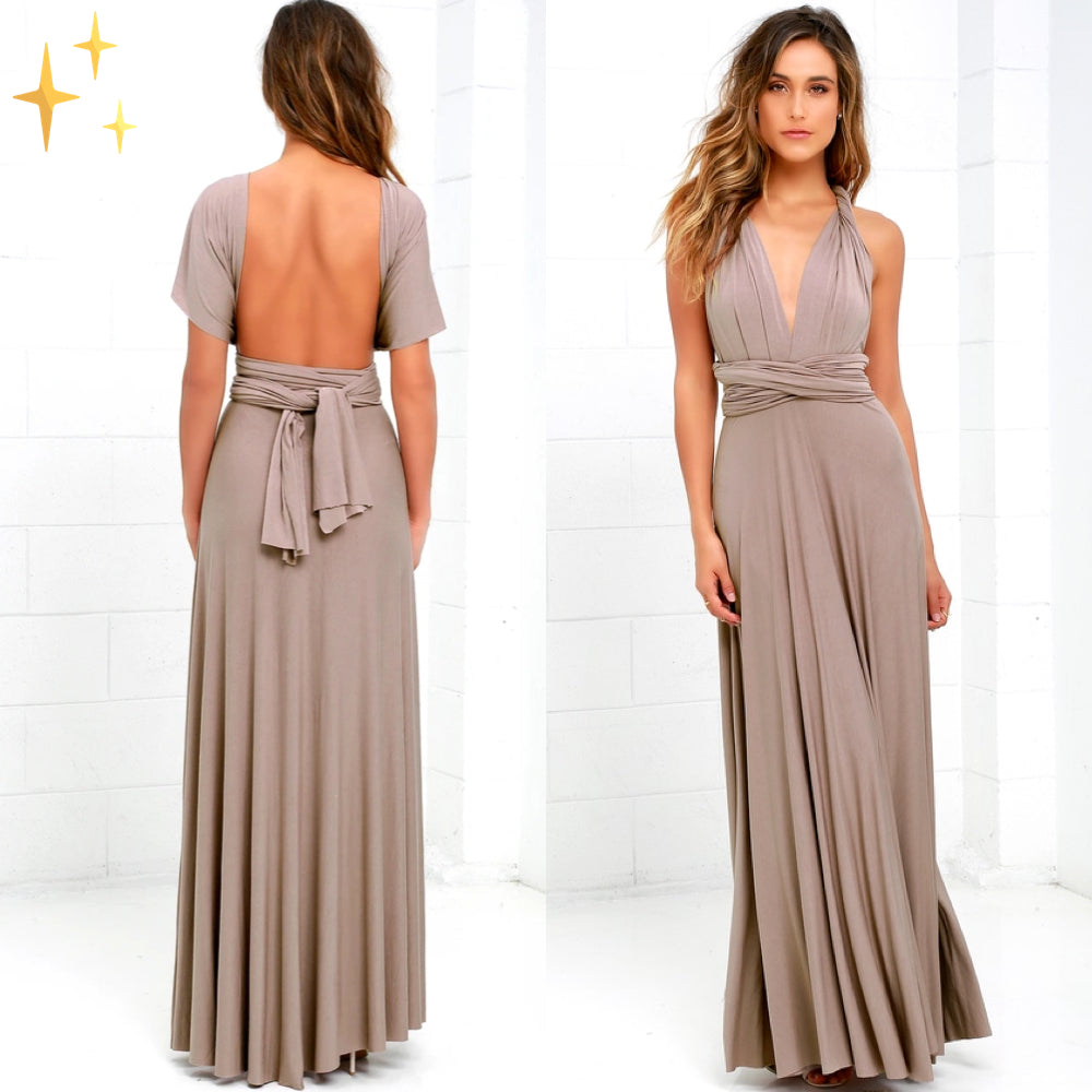 Stylowa Sukienka Kopertowa | Maxi