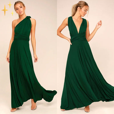 Stylowa Sukienka Kopertowa | Maxi