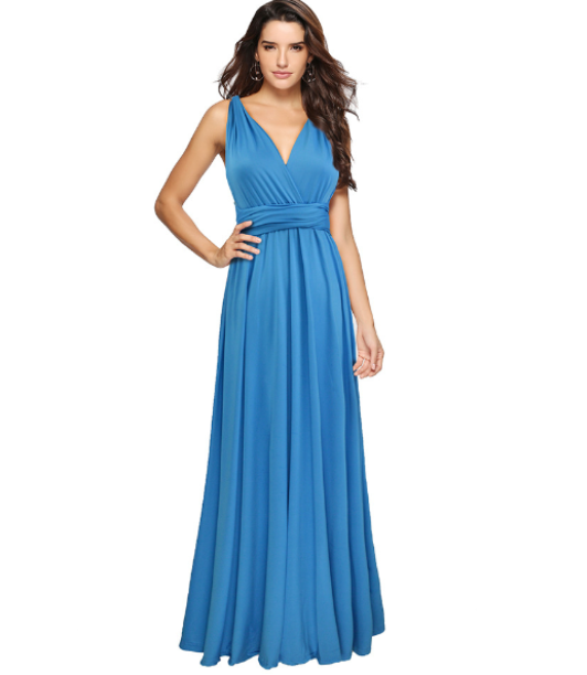 Stylowa Sukienka Kopertowa | Maxi