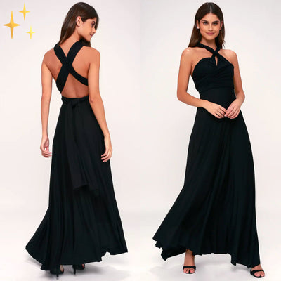 Stylowa Sukienka Kopertowa | Maxi