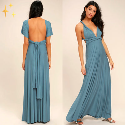 Stylowa Sukienka Kopertowa | Maxi