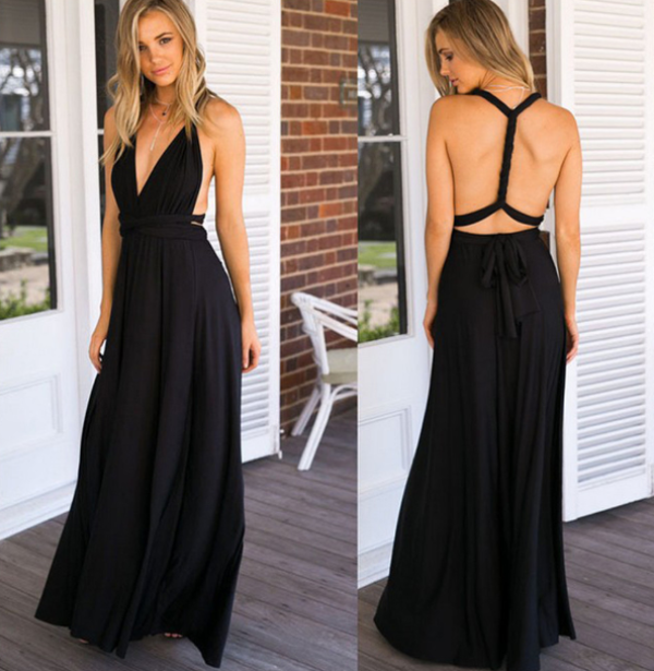 Stylowa Sukienka Kopertowa | Maxi