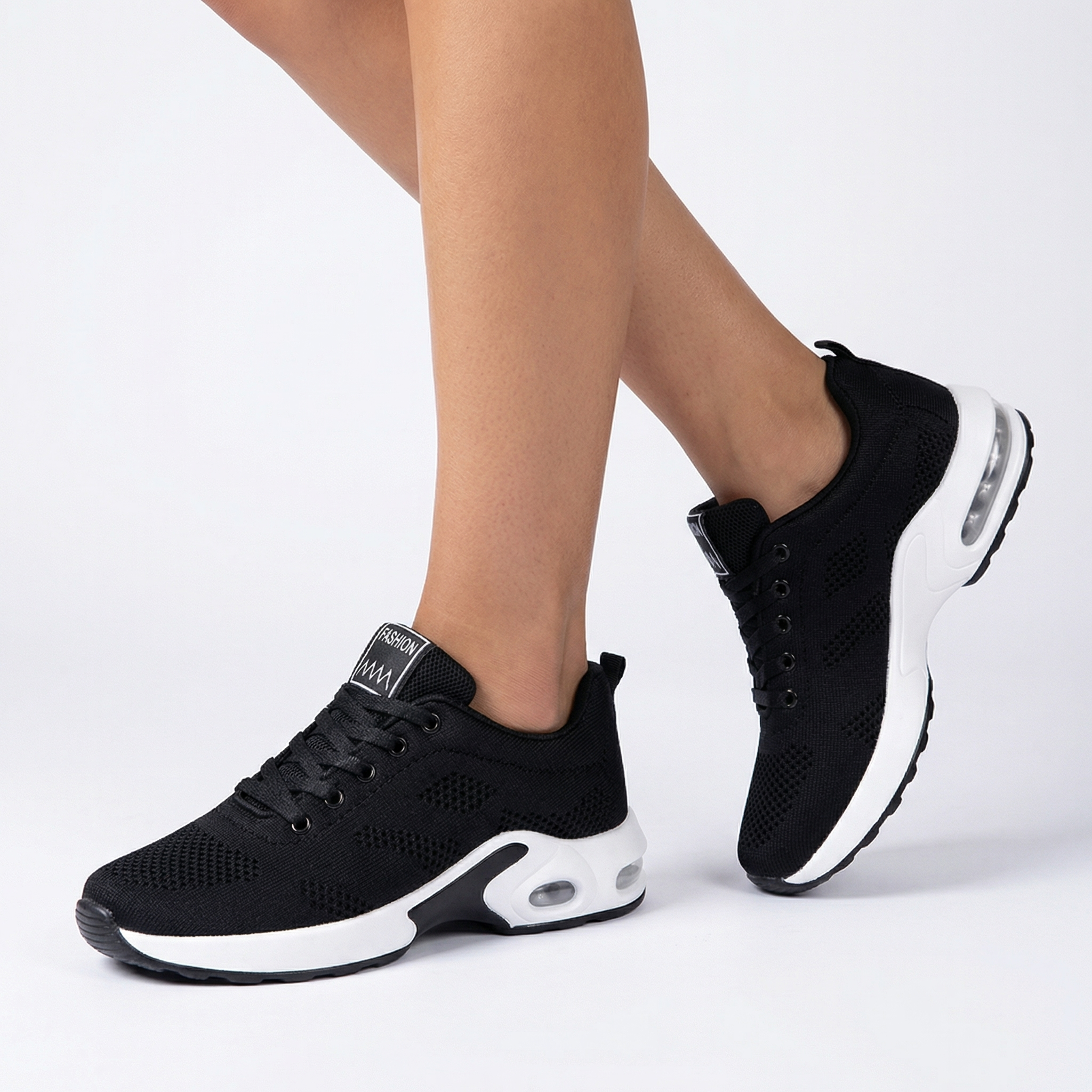 Sneakersy Damskie Sznurowane Do Chodzenia