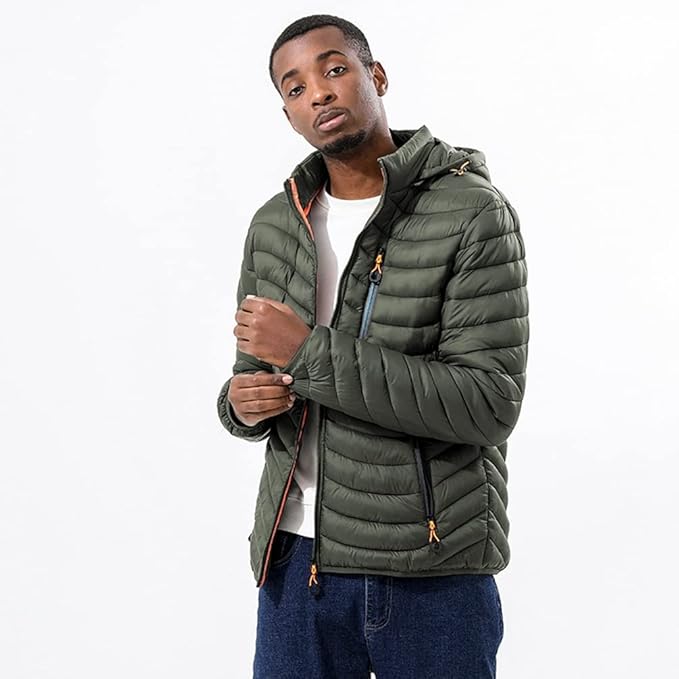 Kurtka Pikowana Zimowa Z Kapturem – Ocieplana Kurtka Padded