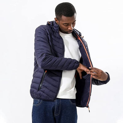 Kurtka Pikowana Zimowa Z Kapturem – Ocieplana Kurtka Padded