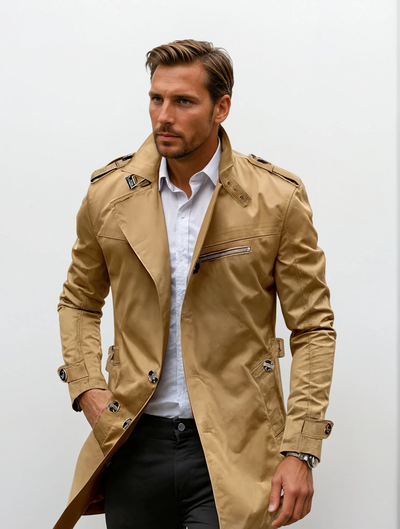 Modna Długa Kurtka Na Jesień I Zimę – Stylowa Odzież Wierzchnia