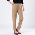 Spodnie Damskie Elastyczne Z Prostą Nogawką