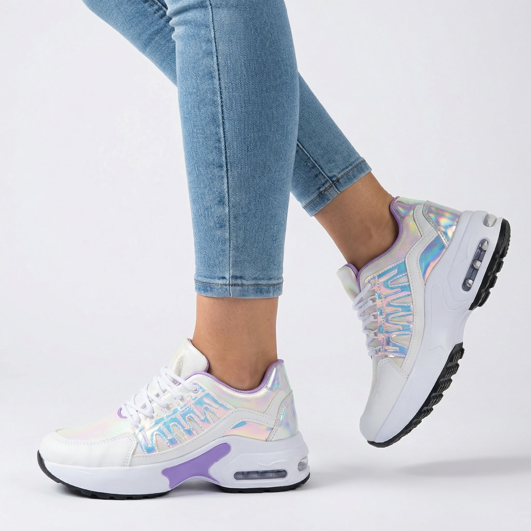Buty Damskie Wsuwane Antypoślizgowe