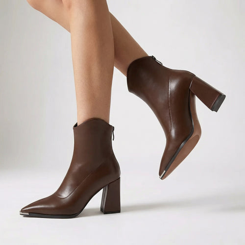 Buty Chelsea Wsuwane Z Metalowym Noskiem