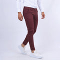 Spodnie Garniturowe Męskie Slim Fit
