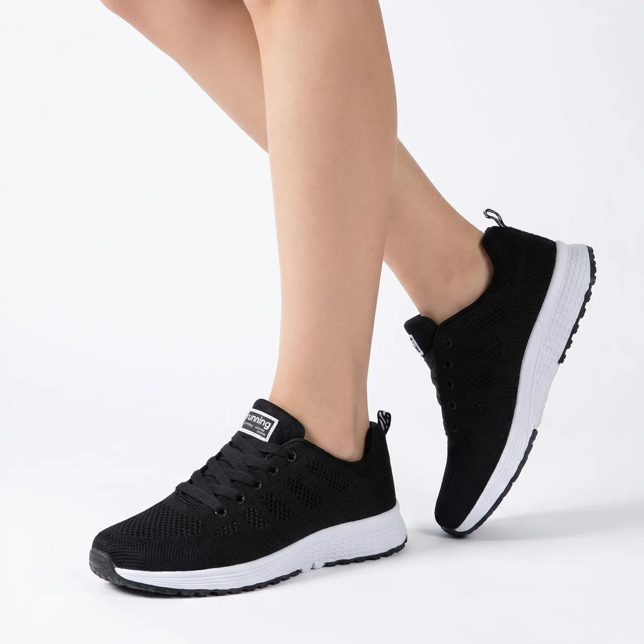 Buty Sportowe Damskie Sznurowane Na Co Dzień