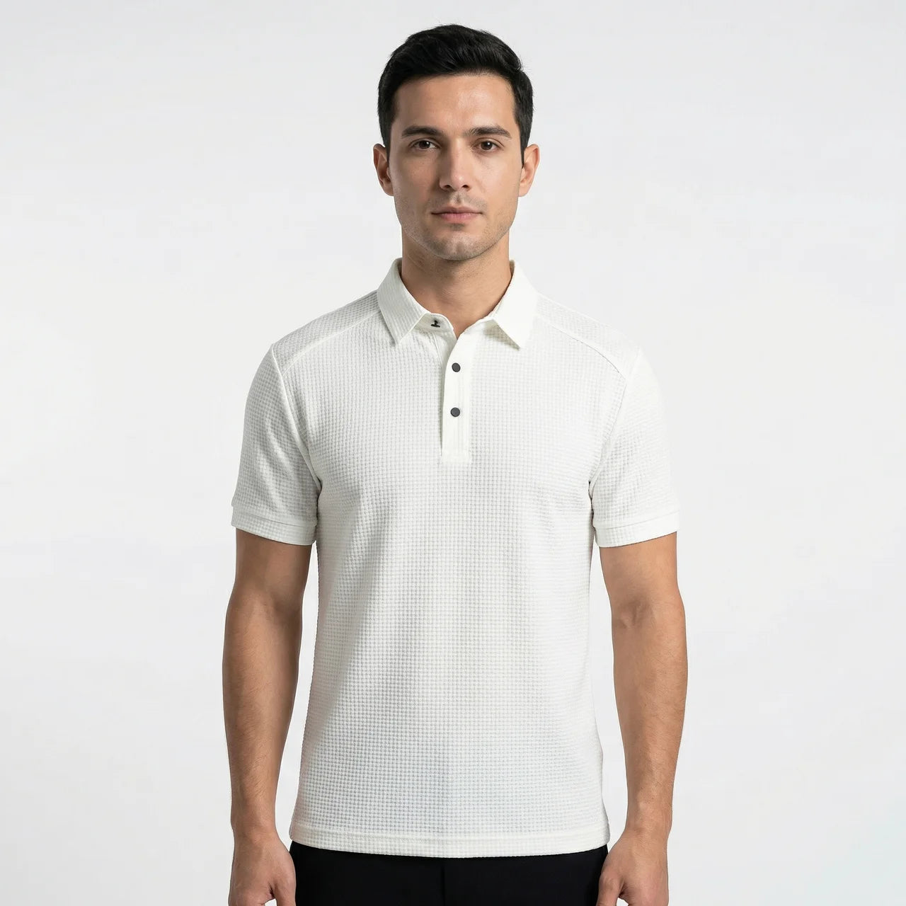 Polo Męskie Letnie Z Siatką