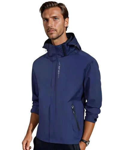 Składany Płaszcz Przeciwdeszczowy Outdoor – Kompaktowa Odzież Outdoorowa