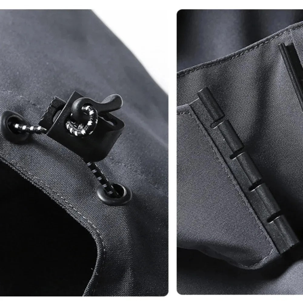 Składany Płaszcz Przeciwdeszczowy Outdoor – Kompaktowa Odzież Outdoorowa