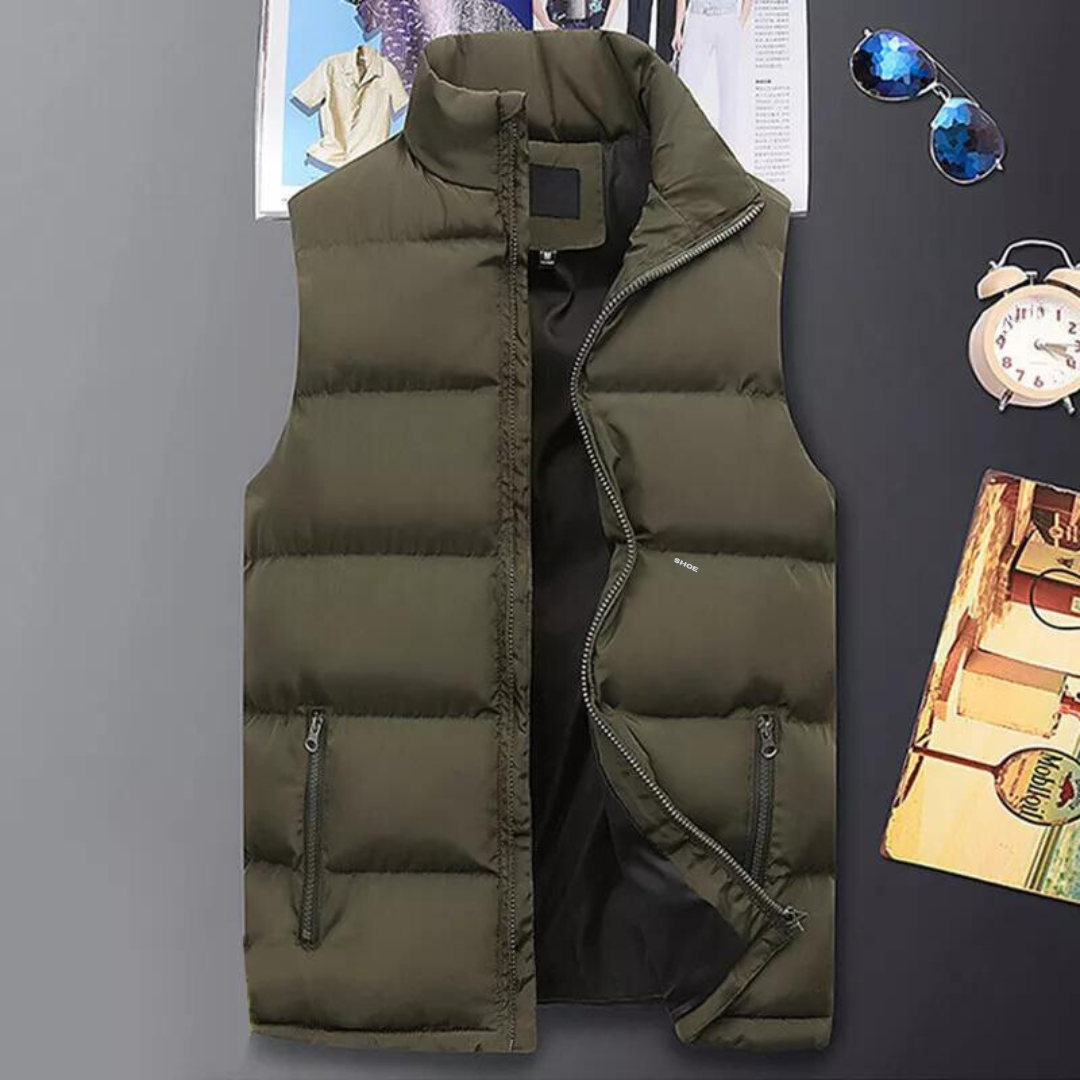 Bezrękawnik Zimowy Pikowany – Kamizelka Quilted