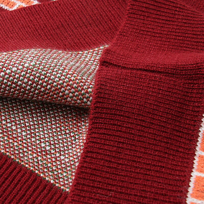 Klasyczny Sweter Świąteczny – Vintage Pulower Na Boże Narodzenie