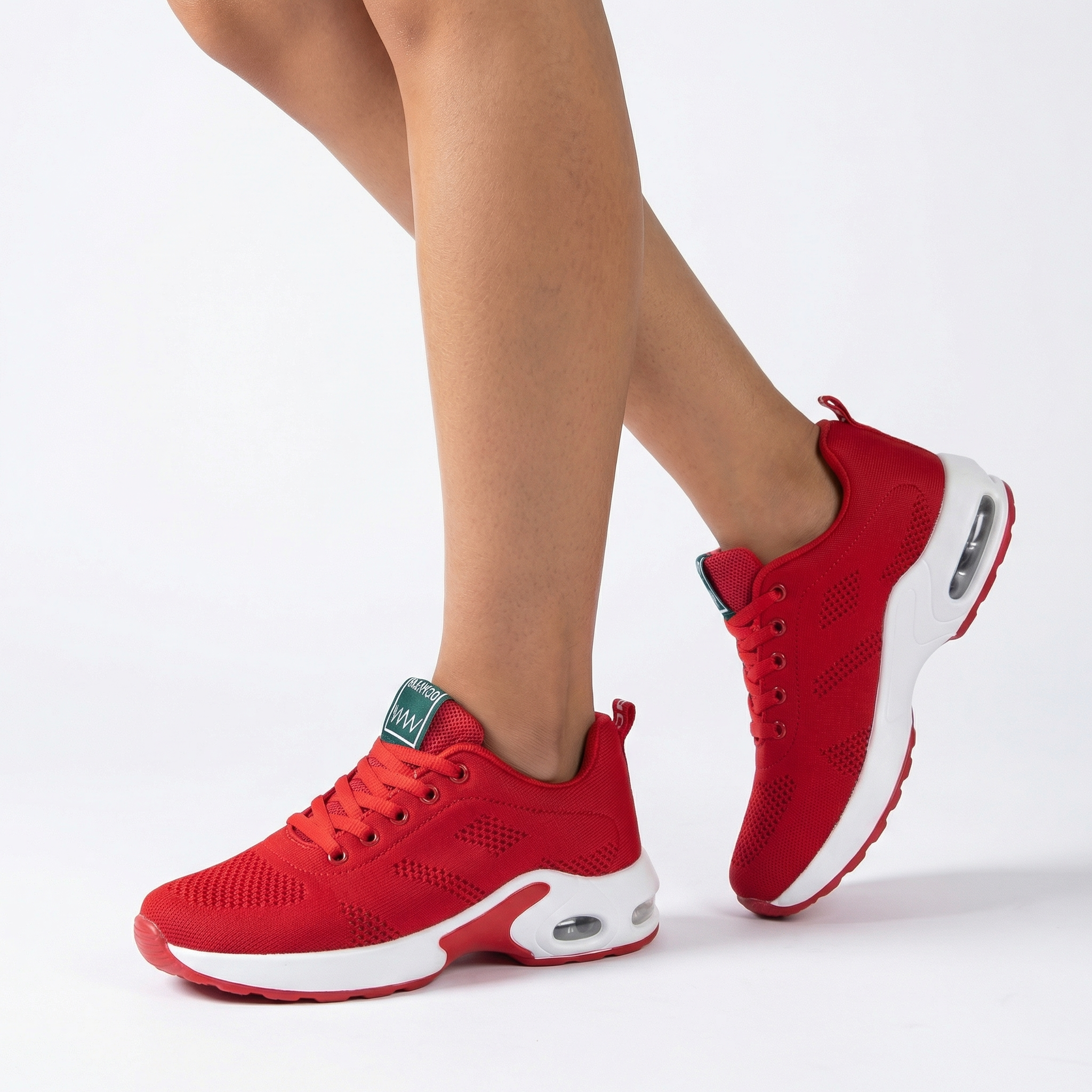 Sneakersy Damskie Sznurowane Do Chodzenia