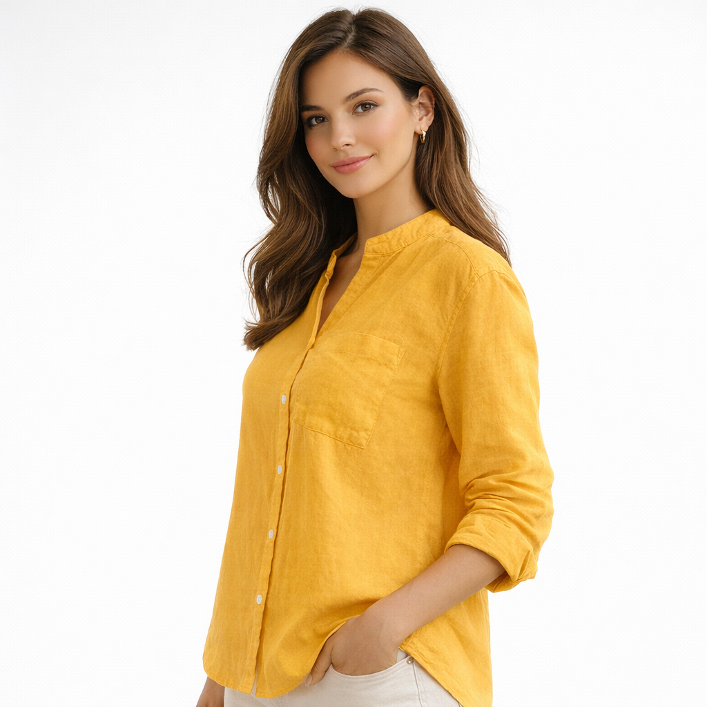 Koszula Damska Luźna Casual Regular Fit