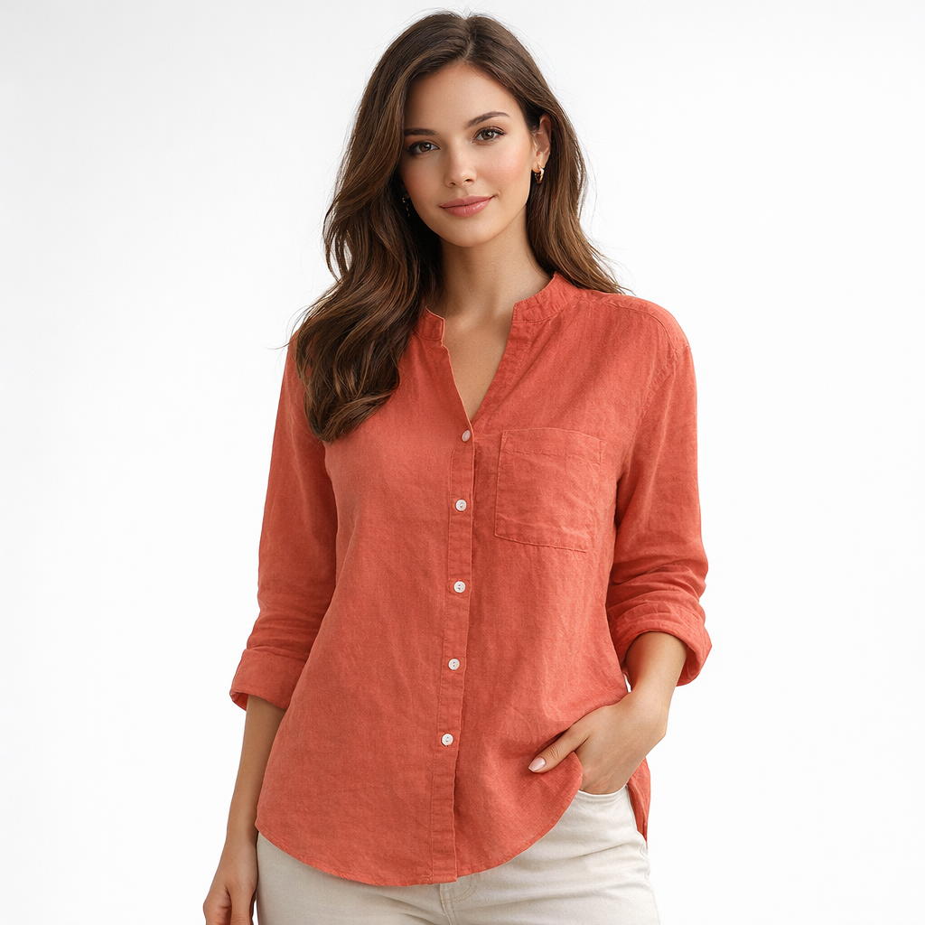 Koszula Damska Luźna Casual Regular Fit
